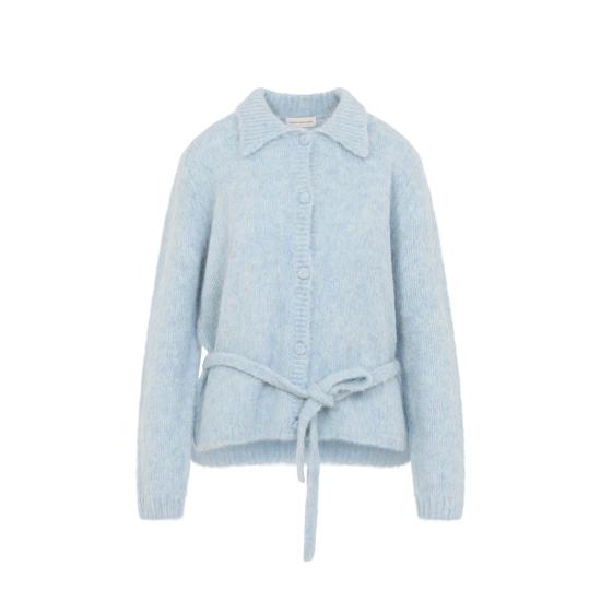 26FW 드리스 반 노튼 가디건 2620112084709 514 LIGHT BLUE - DRIES VAN NOTEN