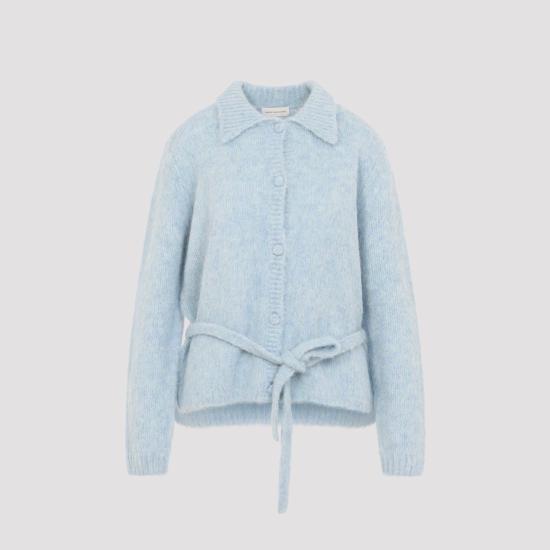 26FW 드리스 반 노튼 가디건 2620112084709 514 LIGHT BLUE - DRIES VAN NOTEN