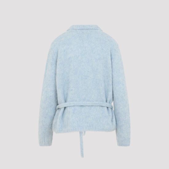 26FW 드리스 반 노튼 가디건 2620112084709 514 LIGHT BLUE - DRIES VAN NOTEN