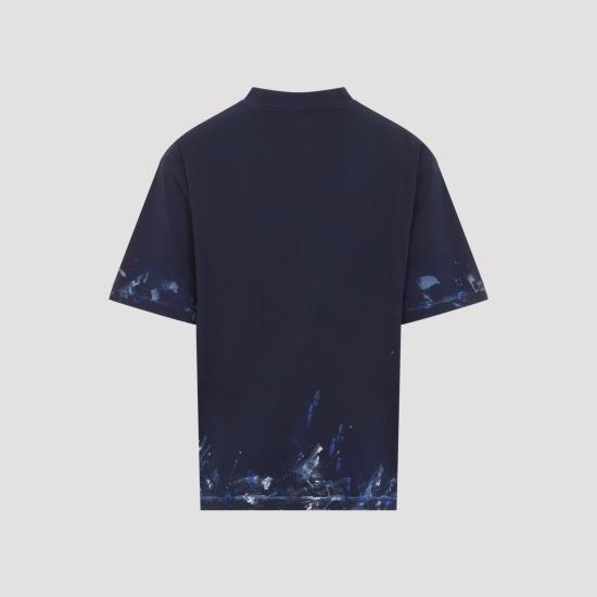 26FW 발렌시아가 반팔 티셔츠 764235 TUVJ7 8065 NAVY - BALENCIAGA