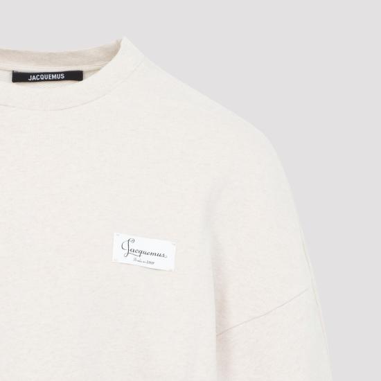 26FW 자크뮈스 후드 티셔츠 SSU00215AJ00325 150 BEIGE - JACQUEMUS