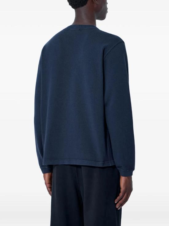 26FW 스톤 아일랜드 헤비 코튼 저지 크루넥 스웨트셔츠 L2S156100036S0406 V002A NAVY - STONE ISLAND