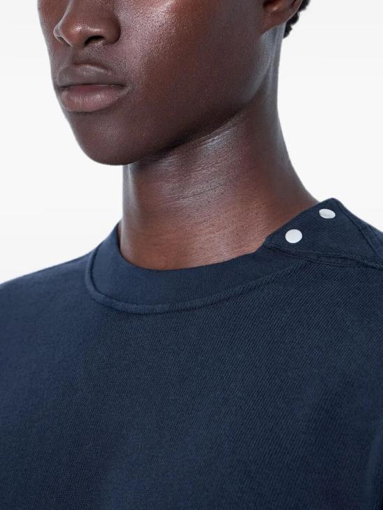 26FW 스톤 아일랜드 헤비 코튼 저지 크루넥 스웨트셔츠 L2S156100036S0406 V002A NAVY - STONE ISLAND