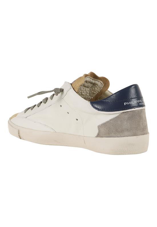26FW 필립모델 스니커즈 PRLU WX57 VINTAGE BLANC BLEU - PHILIPPE MODEL