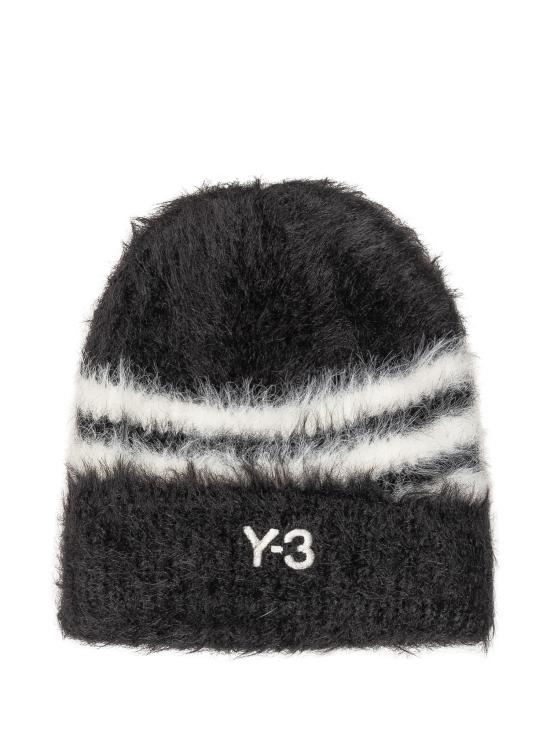 26FW 와이쓰리 비니 KY3727 BLACKCREWHT BLACK CREWHT