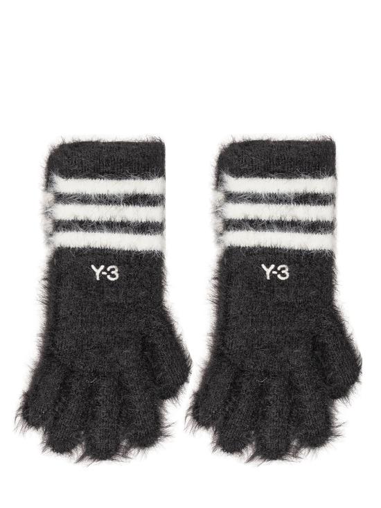 26FW 와이쓰리 장갑 KV2909 BLACKCREWHT BLACK CREWHT