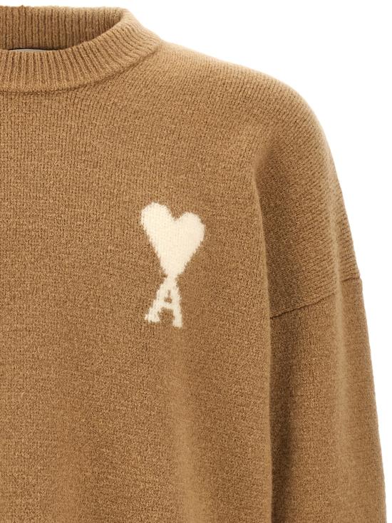 26FW 아미 ADC 크루넥 스웨터 UKS836KN0135A278 Beige - AMI