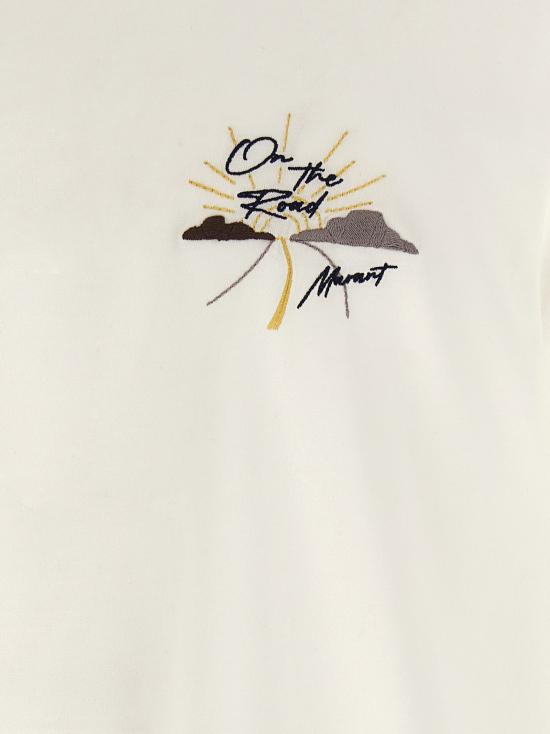 26FW 이자벨마랑 오노레 코튼 티셔츠 오노레 코튼 티셔츠 TS0052HED2N02HWHBU White - ISABEL MARANT