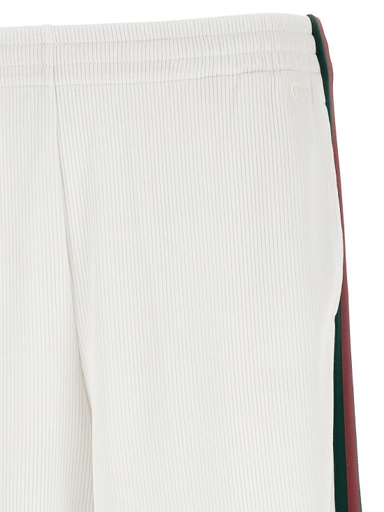 26FW 구찌 코튼 저지 레저 팬츠 875675XJHYN9000 White - GUCCI