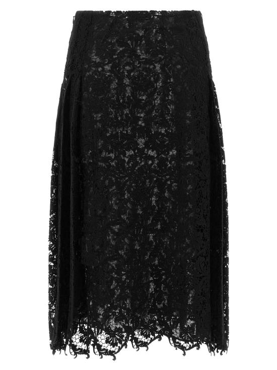 26FW 펜디 미디 스커트 FQ7762B1U2F0QA1 Black - FENDI