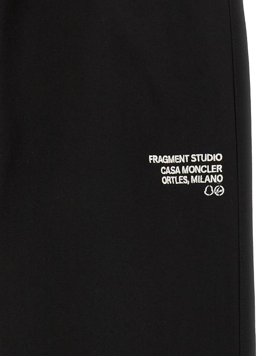 26FW 몽클레어 트레이닝/조거 팬츠 L209U2A00001N1126999 Black - MONCLER