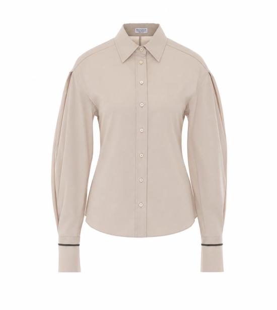 26FW 브루넬로 쿠치넬리 셔츠 M0091M2M16 C3786 WHITE