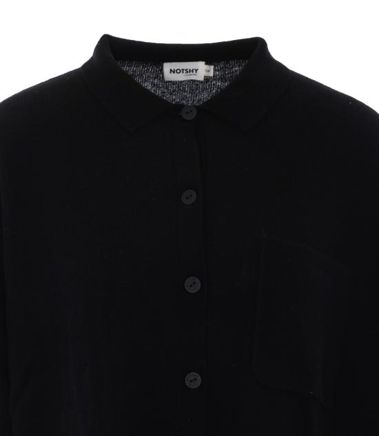 26FW 낫샤이 가디건 NF3M000WSC000A NOIR BLACK - NOT SHY