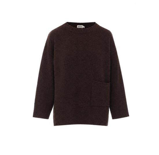 26FW 낫샤이 스웨터 NF5E000WSC000 CACAO BROWN