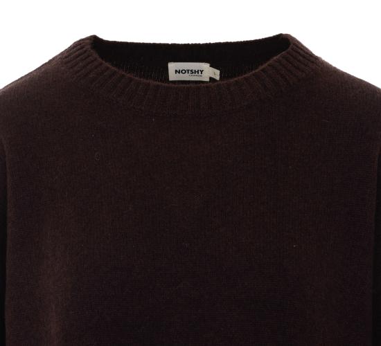 26FW 낫샤이 스웨터 NF5E000WSC000 CACAO BROWN - NOT SHY