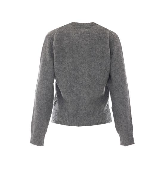 26FW 마르지엘라 플라워 울 스웨터 S51HN0013 M13322001J GREY - MAISON MARGIELA