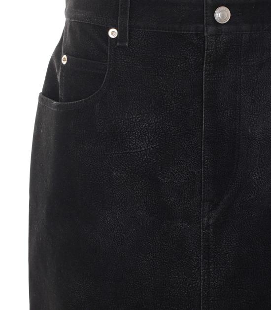 26FW 이자벨마랑에뚜왈 비잔 빈티지 페이크 스웨이드 스커트 JU0524FA D3B01E01BK BLACK - ISABEL MARANT ETOILE