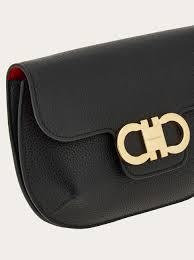 26FW 살바토레 페라가모 토트백 221094 789848 BLACK RED DOM - SALVATORE FERRAGAMO