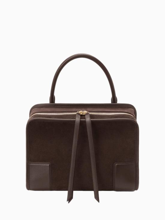 26FW 로에베 숄더백 A03918MX02 0018 DARK CHESTNUT DOM