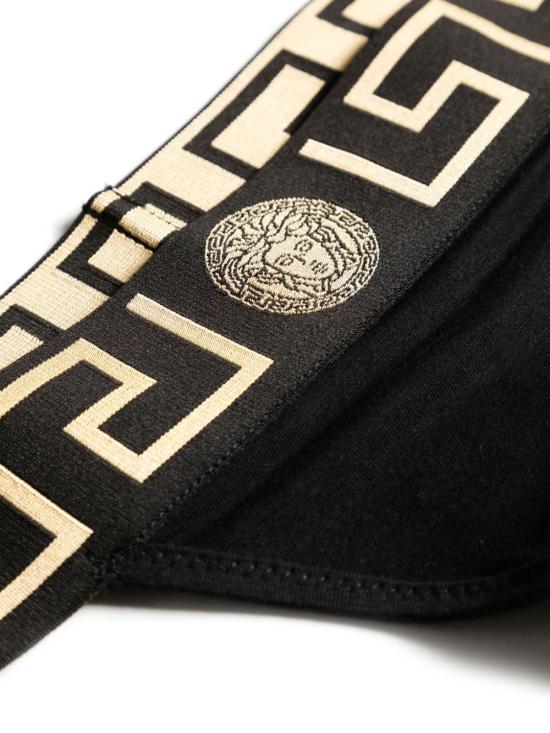26FW 베르사체 언더웨어 AUD010421A10011 BLACK - VERSACE