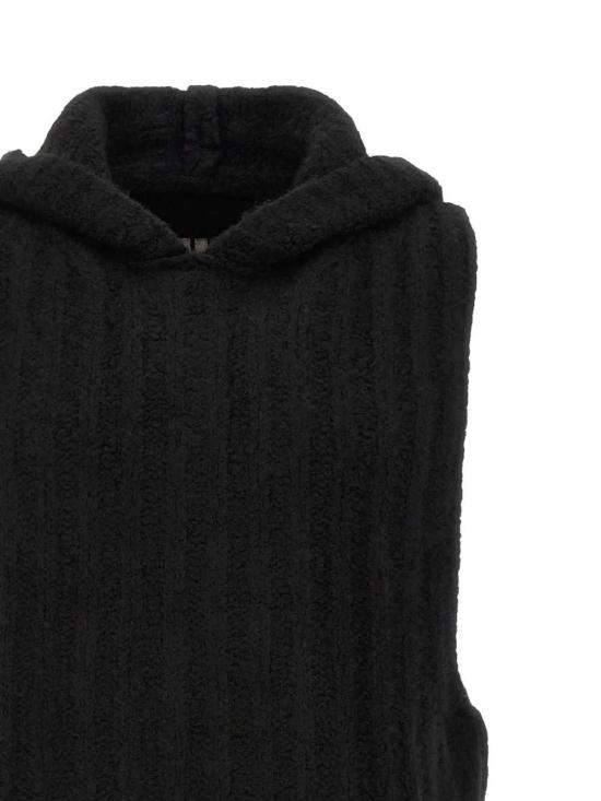 26FW 릭 오웬스 탑 RR02F4680RIBWSE 09 BLACK - RICK OWENS