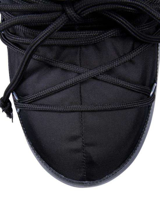 26FW 문부츠 아이콘 나일론 로우 부츠 80D1409340 N001 BLACK - MOON BOOT