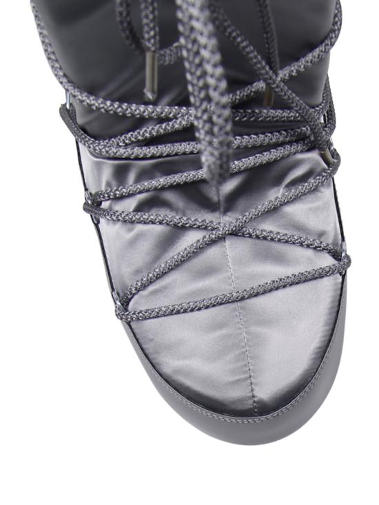 26FW 문부츠 아이콘 글랜스 플래티넘 새틴 부츠 80D1401680 H001 SILVER - MOON BOOT