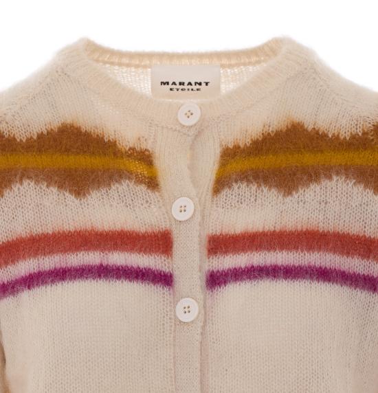 26FW 이자벨마랑에뚜왈 가디건 CA0182FA D3L06E23EC WHITE - ISABEL MARANT ETOILE