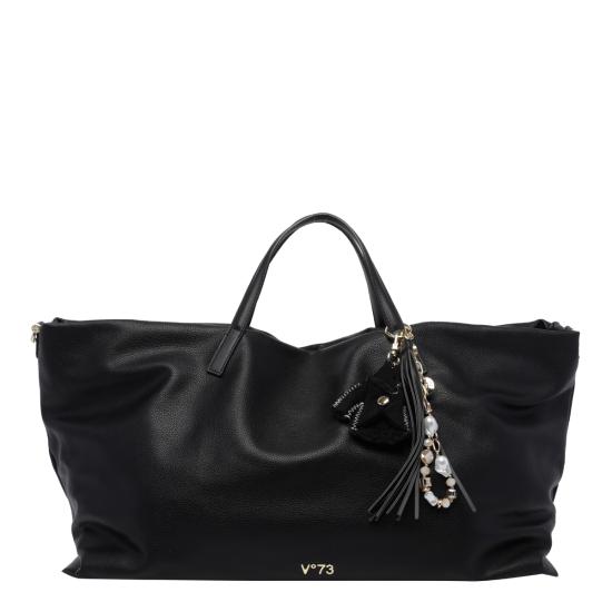 26FW 브이73 토트백 73BSA3X01N NERO BLACK
