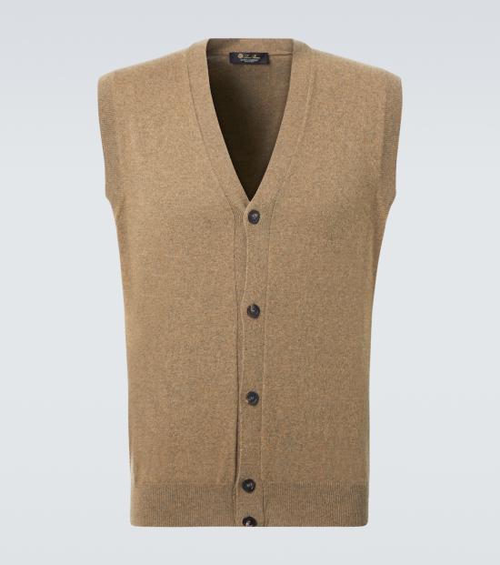 26FW 로로피아나 베스트 FAP6096 H19J WOOD GRAIN MELANGE DOM