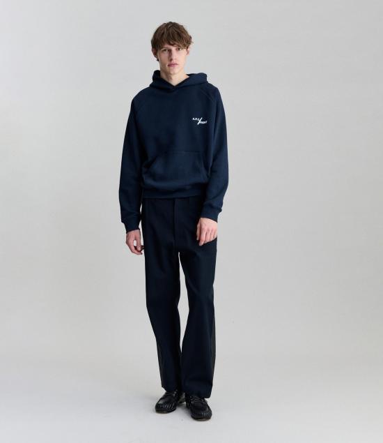 26FW 아페쎄 후드 티셔츠 COHSK M37018 IAK DARK NAVY DOM - A.P.C.