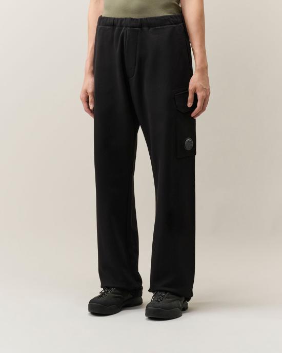 26FW 씨피 컴퍼니 트레이닝/조거 팬츠 21CMSP030A 005086W 999 BLACK DOM - C.P. COMPANY