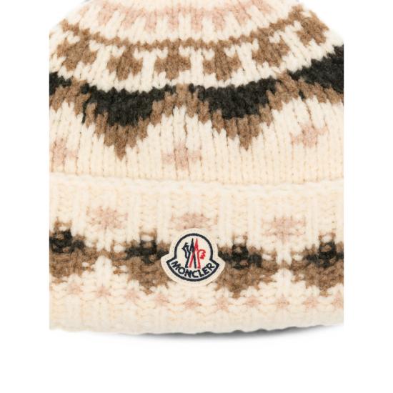 26FW 몽클레어 비니 M7773 3B000 34 P02 NEUTRALS BROWN - MONCLER
