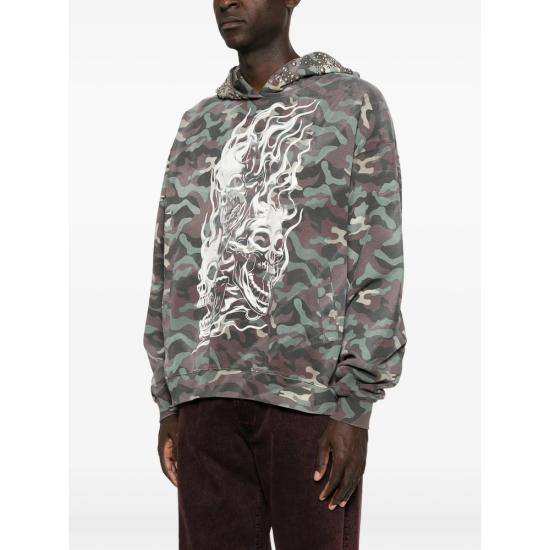 26FW 떠그 클럽 니트웨어 TC26SS3202 CAMO GREEN - THUG CLUB