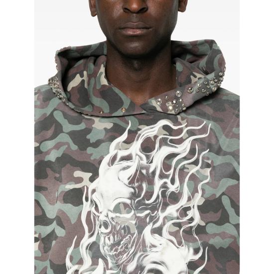 26FW 떠그 클럽 니트웨어 TC26SS3202 CAMO GREEN - THUG CLUB