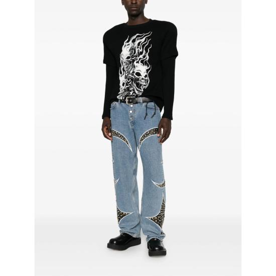 26FW 떠그 클럽 탑 TC26TS3401 BLACK - THUG CLUB