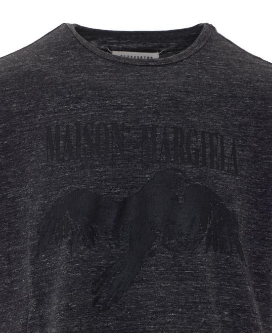 26FW 마르지엘라 로고 코튼 티셔츠 S50GC0736 M20162860M GREY - MAISON MARGIELA