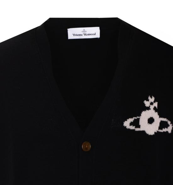 26FW 비비안웨스트우드 가디건 2701003O Y005EN401 BLACK - VIVIENNE WESTWOOD
