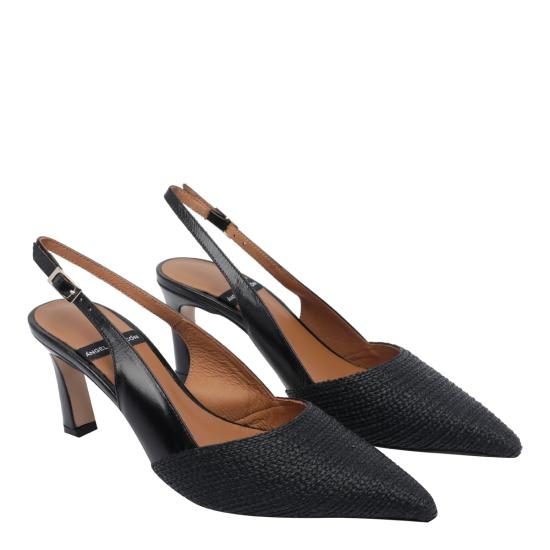 26FW 엔젤 알라르콘 힐/펌프스 26024 458BZAPATOS NEGROS BLACK - ANGEL ALARCON