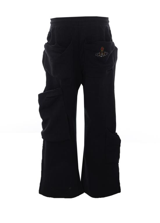 26FW 비비안웨스트우드 스트레이트 팬츠 2J01000F J00ASN401 BLACK - VIVIENNE WESTWOOD