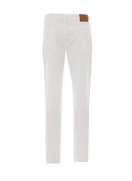 26FW 브루넬로 쿠치넬리 스트레이트 팬츠 M279NI1780 C2200 WHITE - BRUNELLO CUCINELLI