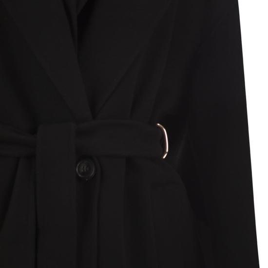 26FW 스포트막스 코트 2622016012600 BLACK - SPORTMAX