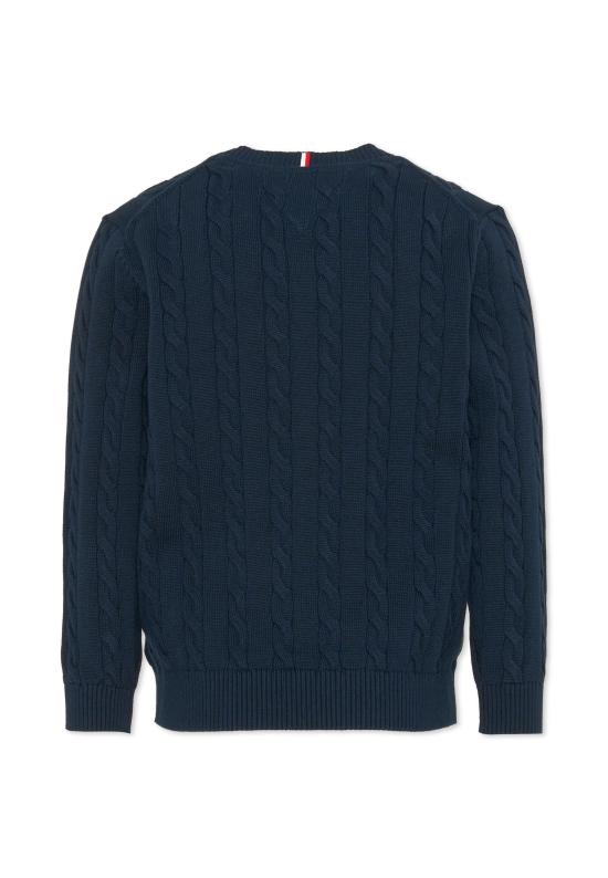 26SS [키즈] 타미힐피거 니트/스웻셔츠 KB0KB09753 C1G BLUE - TOMMY HILFIGER