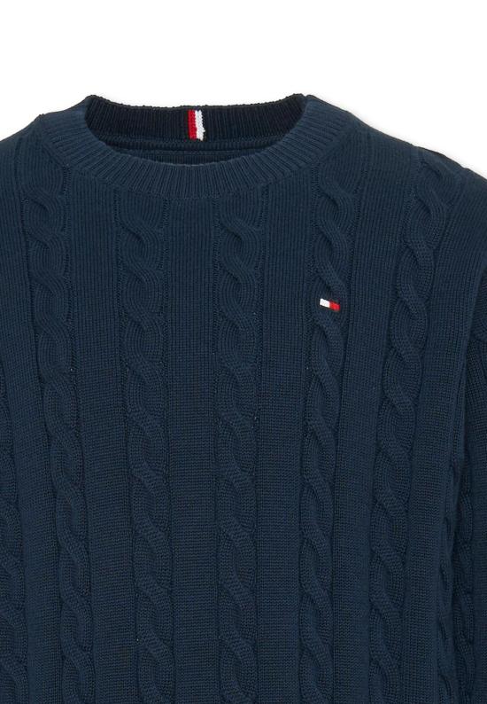 26SS [키즈] 타미힐피거 니트/스웻셔츠 KB0KB09753 C1G BLUE - TOMMY HILFIGER