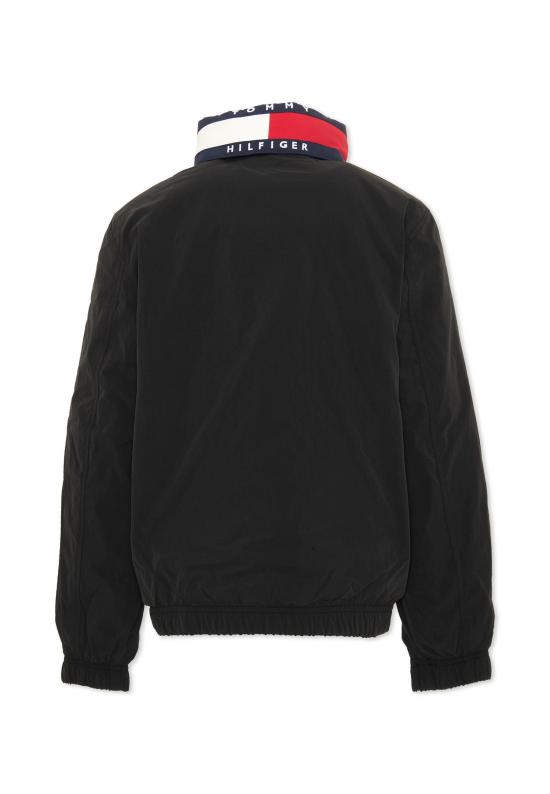 26SS [키즈] 타미힐피거 봄버 자켓 KB0KB10451 BDS BLACK - TOMMY HILFIGER