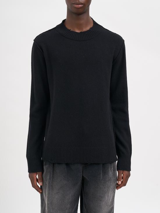 26FW 안드레아 야코브 스웨터 R26MMAG74CASHMEREWOOL09 Black