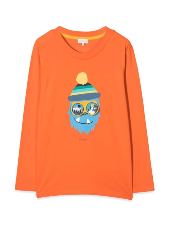  폴 스미스 탑 티셔츠 오렌지색 - PAUL SMITH