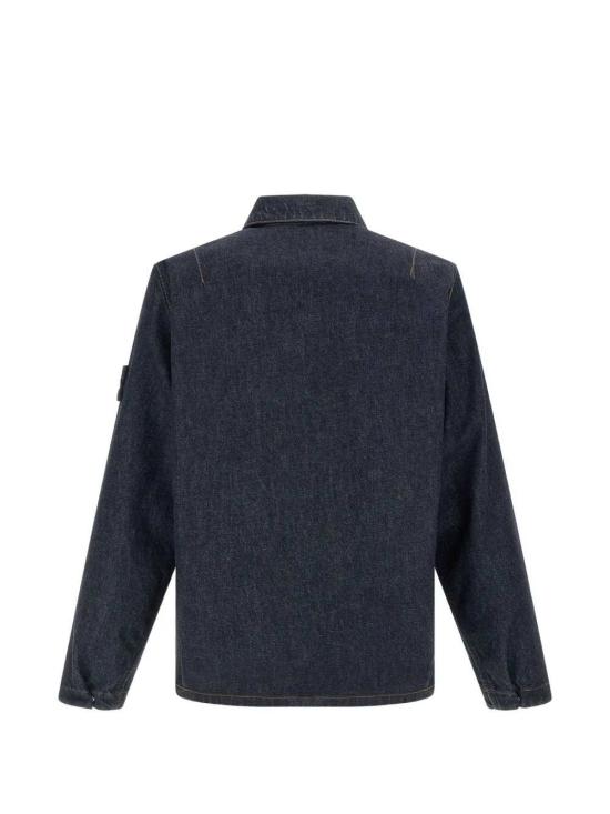 26FW 스톤 아일랜드 지퍼 디테일 컴포트 핏 오버셔츠 L2S141200002S00J7 VJ201 BLUE RINSE - STONE ISLAND