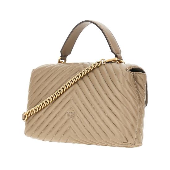 26FW 핑코 토트백 100043A0GK Grey - PINKO