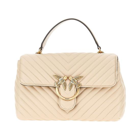 26FW 핑코 토트백 100043A0GK Beige